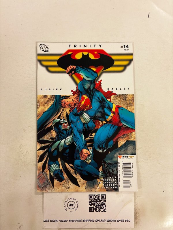 Trinity #14 (DC Comics), raw comic book in NM condition — front cover