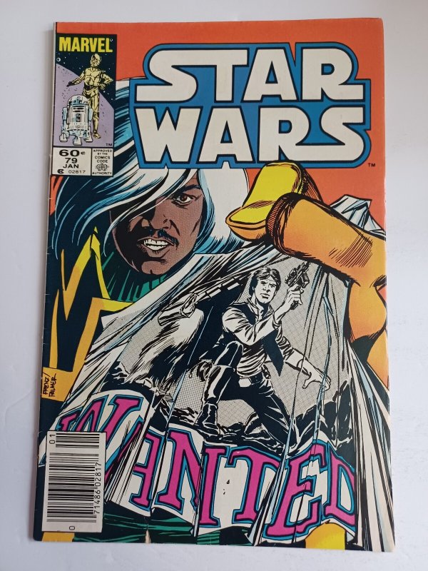 Star Wars #79 (Marvel Comics, 1984), raw comic book in VF condition — front cover