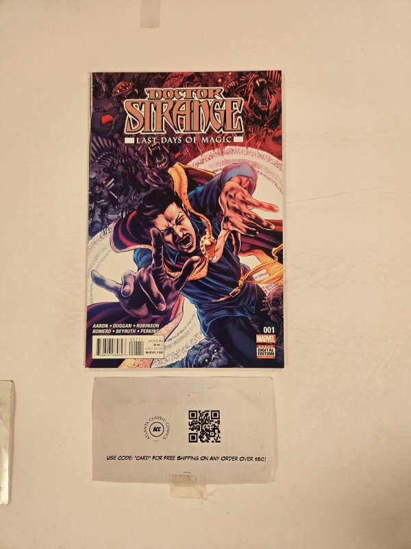 Doctor Strange Last Days of Magic #1 (Marvel Comics), raw comic book in NM condition — front cover