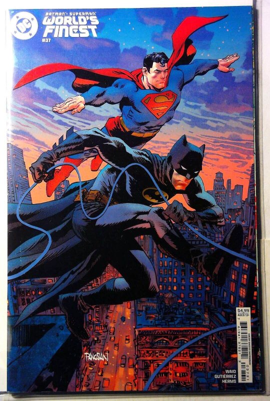 Batman Superman World's Finest #37 (DC Comics, 2025), raw, ungraded comic book — front cover