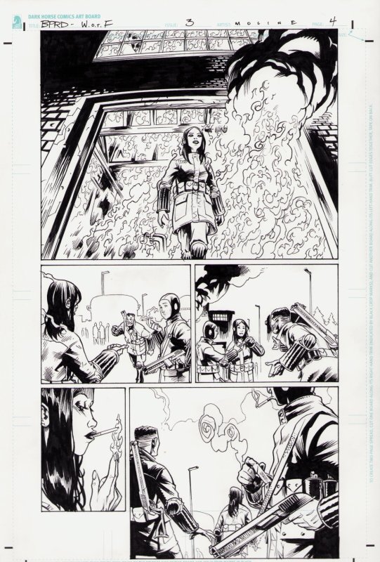Bprd: War on Frogs #3 (2008), raw, ungraded comic book — front cover