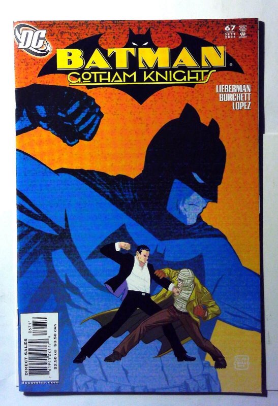 Batman Gotham Knights #67 (DC Comics, 2005), raw, ungraded comic book — front cover