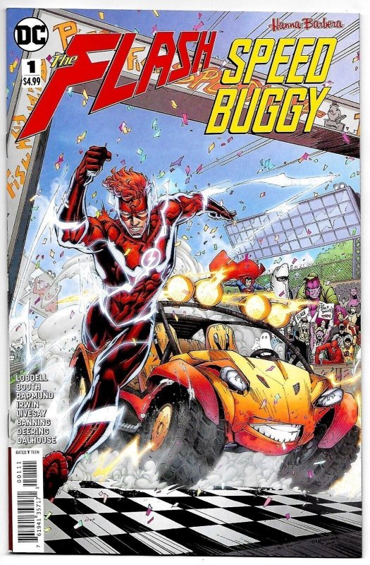 Flash/Speed Buggy Special #1 (2018), raw comic book in NM condition — front cover