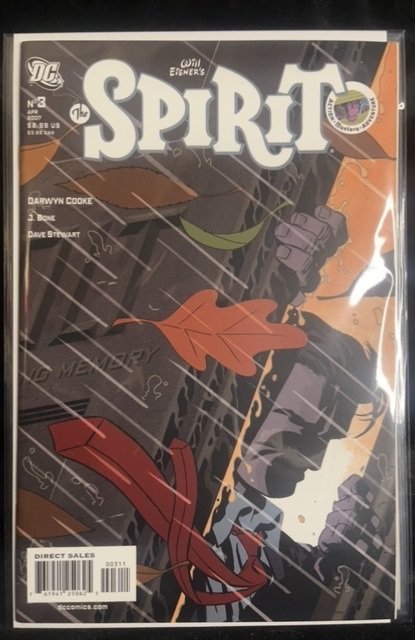 The Spirit #3 (2007), raw, ungraded comic book — front cover