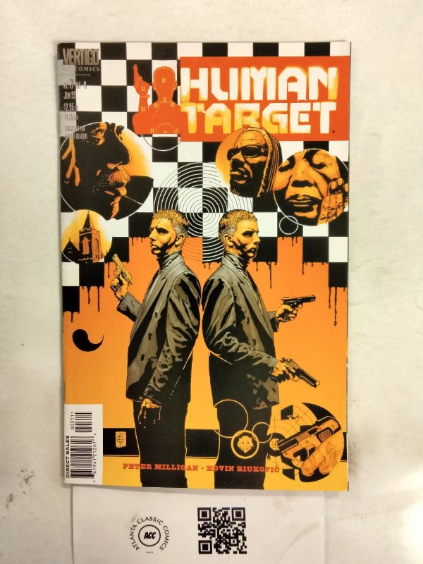The Human Target #3 (DC Comics), raw comic book in NM condition — front cover