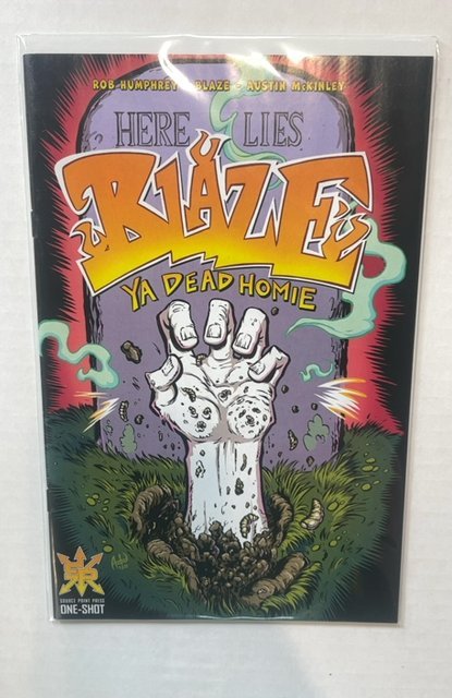 Blaze Ya Dead Homie One-Shot Source Point Twizted ICP, raw, ungraded comic book — front cover
