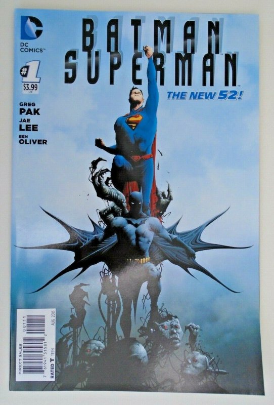 *Batman/Superman (2013) #1-16, Future's End 3D, Annual 1 (18 Books) (2013), raw, ungraded comic book — front cover