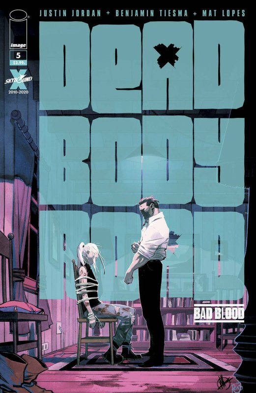 Dead Body Road Bad Blood #5 (Image Comics, 2020), raw, ungraded comic book — front cover