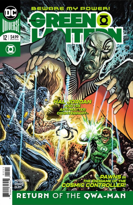 The Green Lantern #12 (DC Comics, 2018), raw comic book in VF/NM condition — front cover