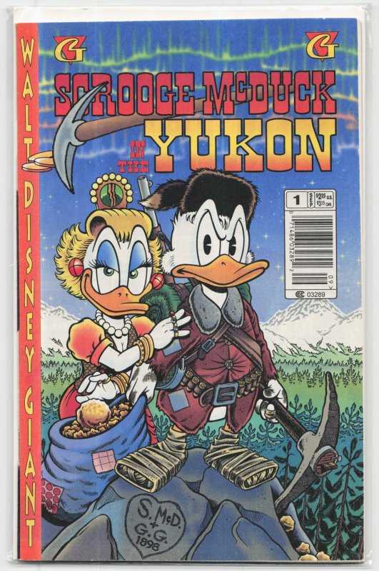 Walt Disney Giant #1 (1995), raw, ungraded comic book — front cover
