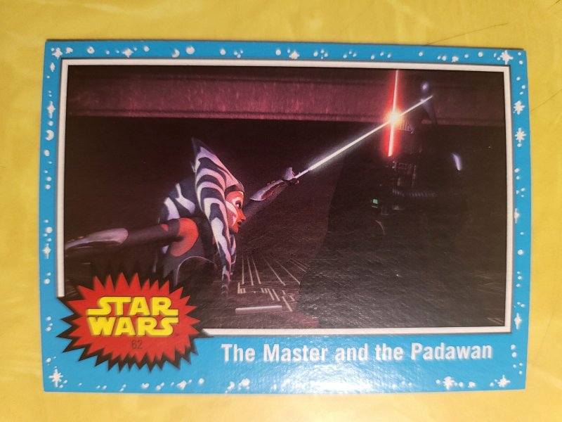 2015 Star Wars: Journey to Star Wars: The Last Jedi Blue Parallel #62 (2015), raw, ungraded comic book — front cover