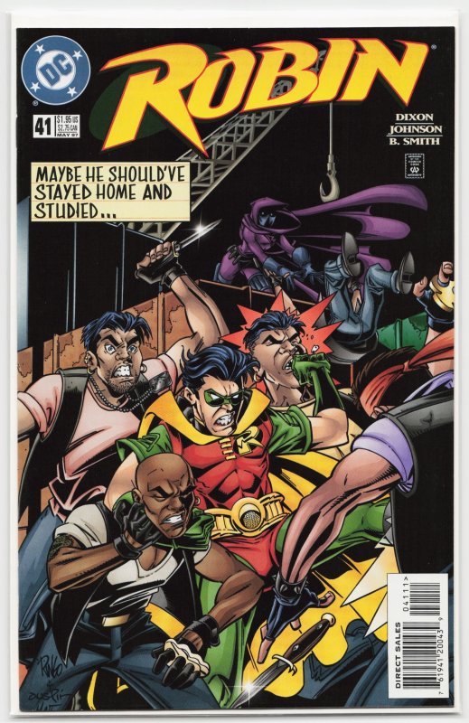 Robin #41 (DC Comics, 1997), raw, ungraded comic book — front cover