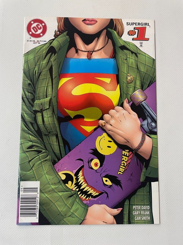 Supergirl #1 (DC Comics, 2005), raw comic book in NM condition — front cover