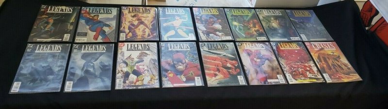 Legends 16pc (Vf/nm) Iss #2-17 & Crisis on Infnite Earths #1, Superman 1998-99 (1998), raw comic book in VF/NM condition — front cover