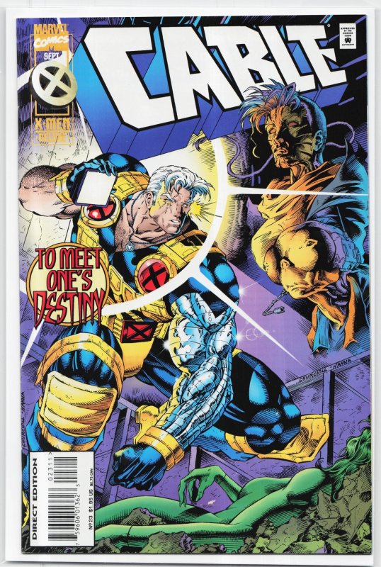 Cable #23 (Marvel Comics, 1995), raw, ungraded comic book — front cover
