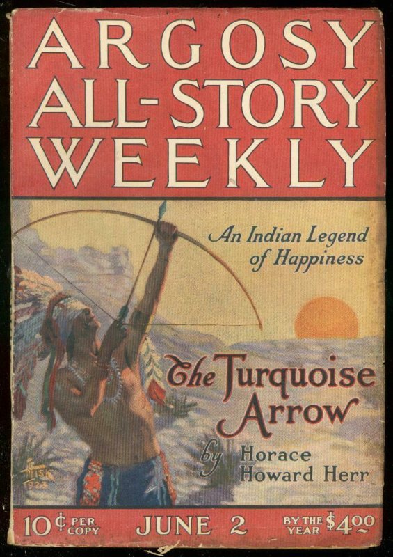 Argosy June #2, raw comic book in FN condition — front cover