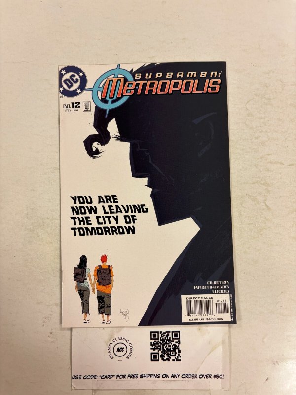 Superman: Metropolis #12 (DC Comics, 2004), raw comic book in NM condition — front cover