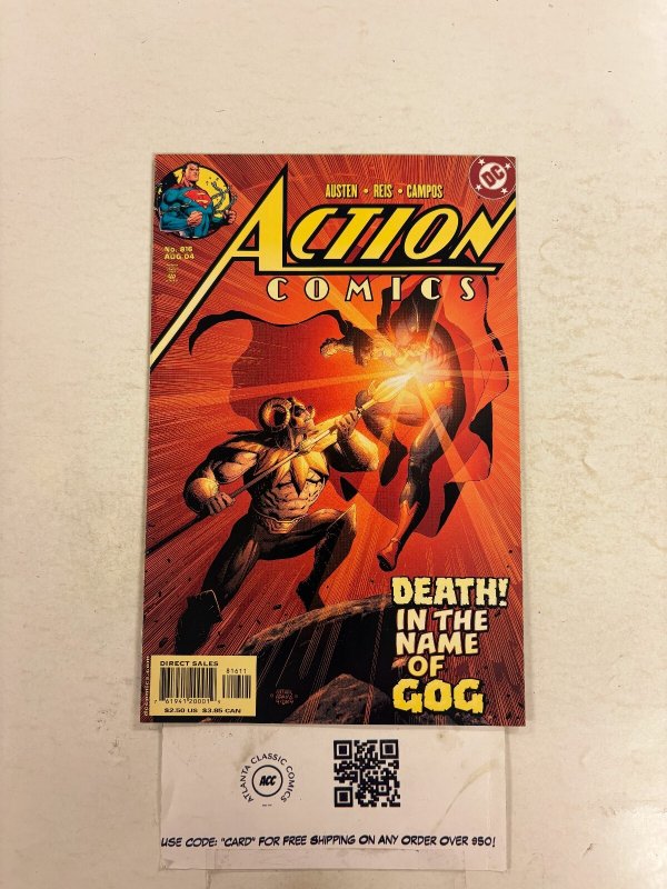 Action Comics #816 (DC Comics), raw comic book in NM condition — front cover