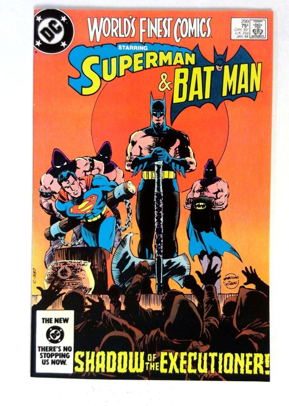 World's Finest Comics #299 (DC Comics, 1984), raw, ungraded comic book — front cover