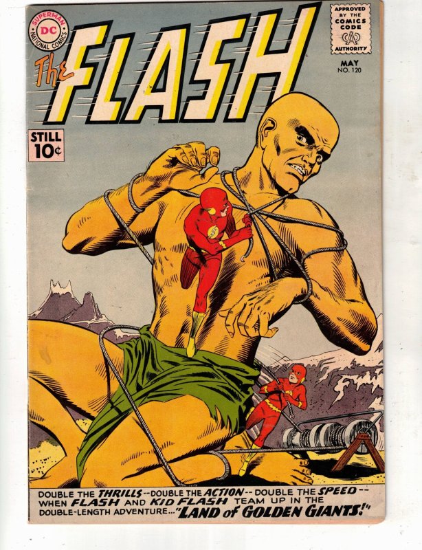 The Flash #120 (DC Comics, 1961), comic book — front cover in its holder