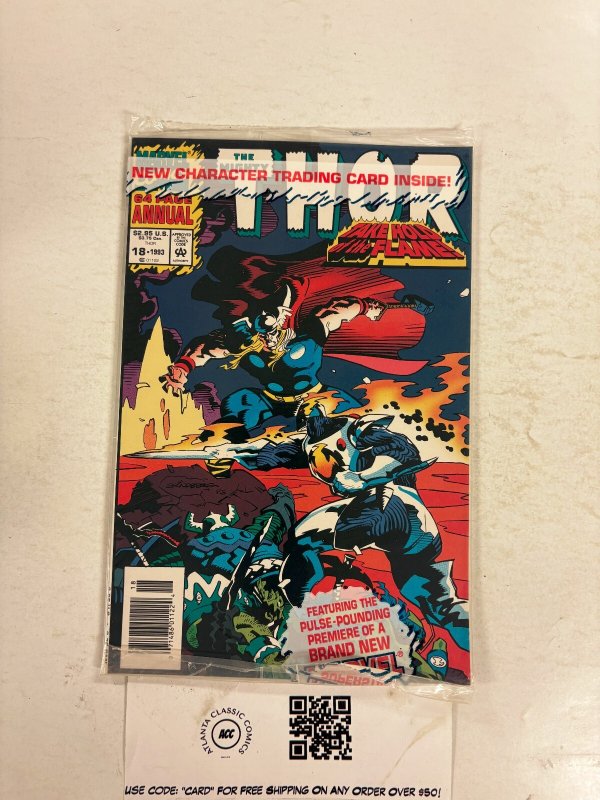 Thor Annual #18 (Marvel Comics), raw comic book in NM condition — front cover
