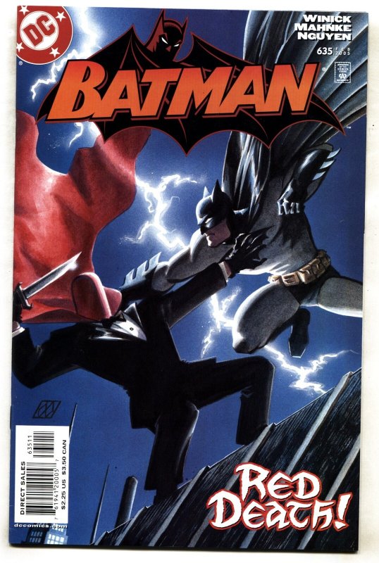 Batman #635 (DC Comics, 2005), raw, ungraded comic book — front cover