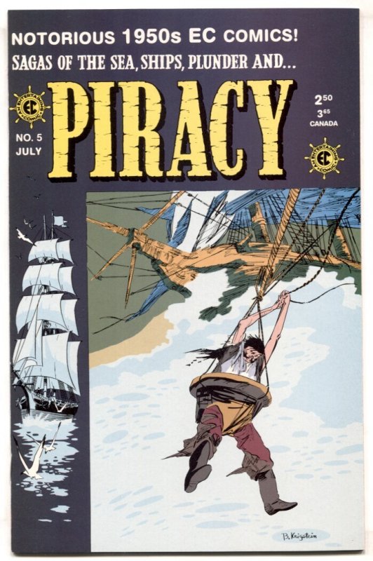 Piracy #5 (1998), raw comic book in VF/NM condition — front cover