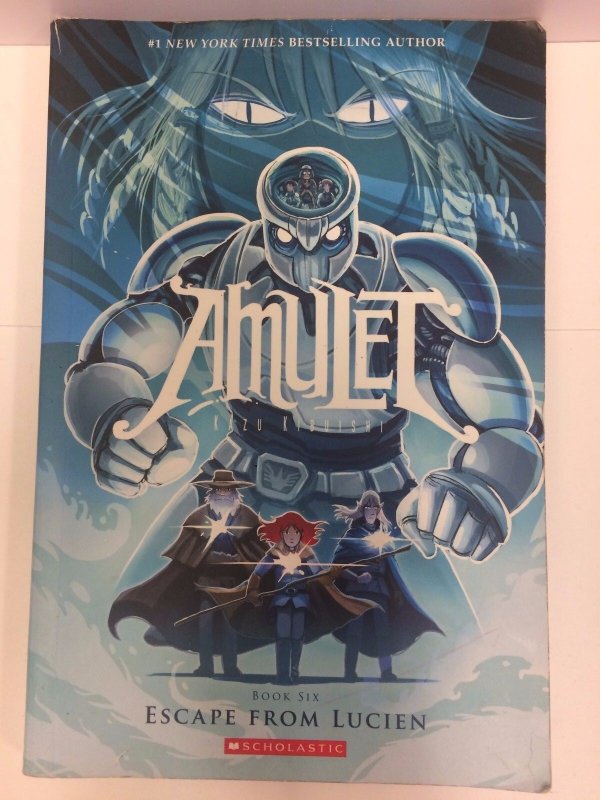 Amulet Escape from Lucien TPB Scholastic 2014 (2014), raw, ungraded comic book — front cover