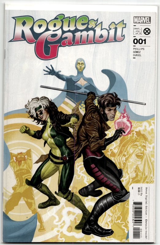 Rogue & Gambit #1 (2023), raw, ungraded comic book — front cover