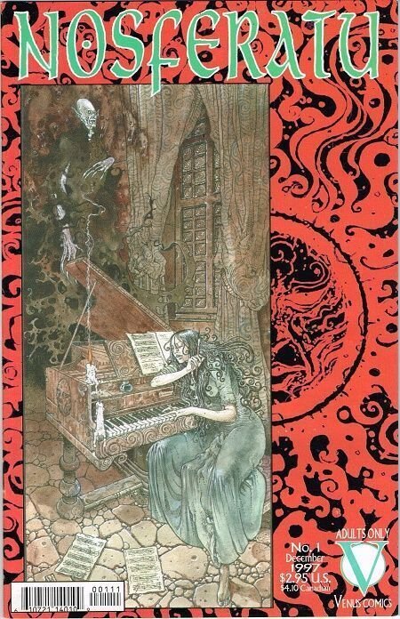 Nosferatu 1 - 4 (complete Set) (1991), raw, ungraded comic book — front cover
