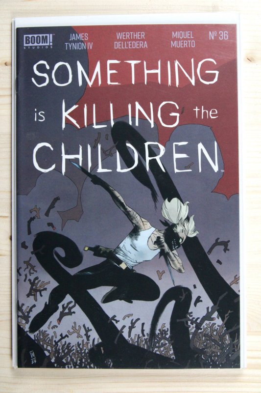 Something is Killing the Children #36 (Boom! Studios, 2024), raw comic book in NM+ 9.6 condition — front cover