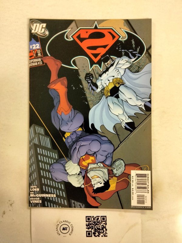Batman Superman #22 (DC Comics, 2022), raw comic book in NM condition — front cover