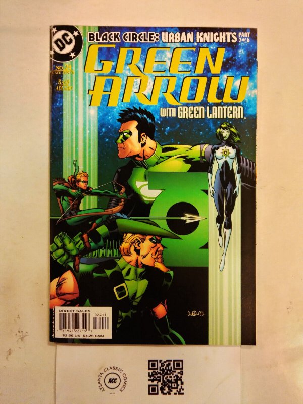 Green Arrow #24 (DC Comics, 2013), raw comic book in NM condition — front cover