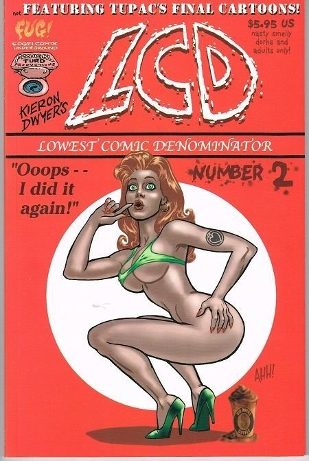 LCD #2 (2001), raw, ungraded comic book — front cover