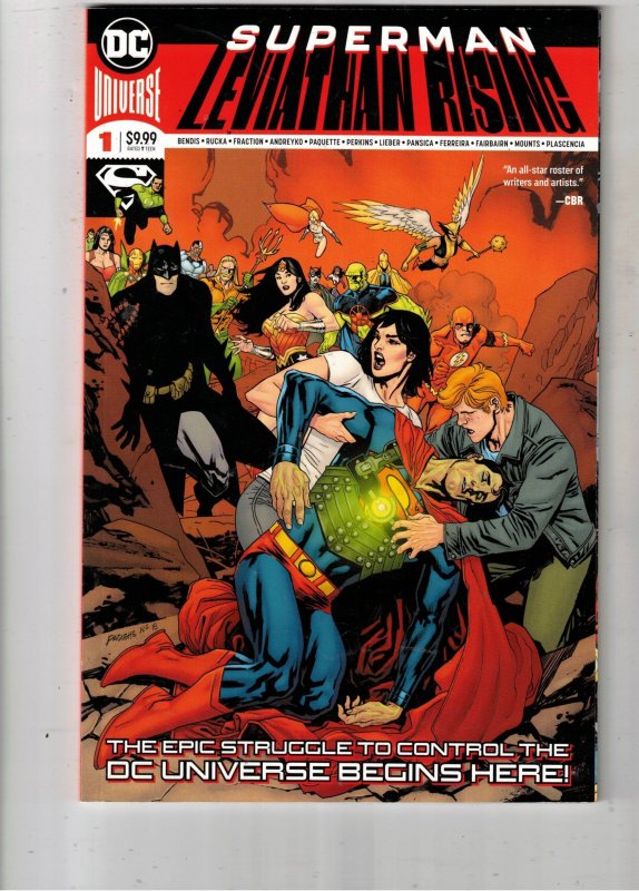 Superman: Leviathan Rising Special #1 (2019), raw comic book in NM condition — front cover