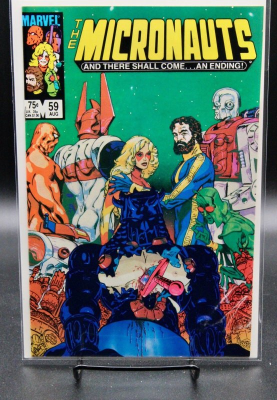 Micronauts: Homeworld #59 (Marvel Comics, 1984), raw, ungraded comic book — front cover