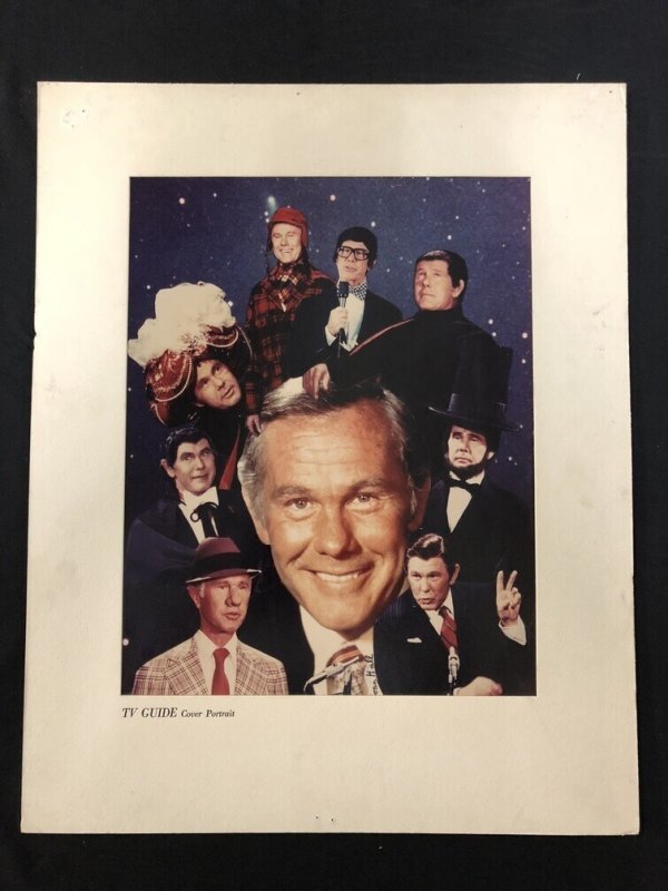 MAG: TV Guide Cover Print: Johnny Carson-Tonight Show 1984 (1984), raw, ungraded comic book — front cover
