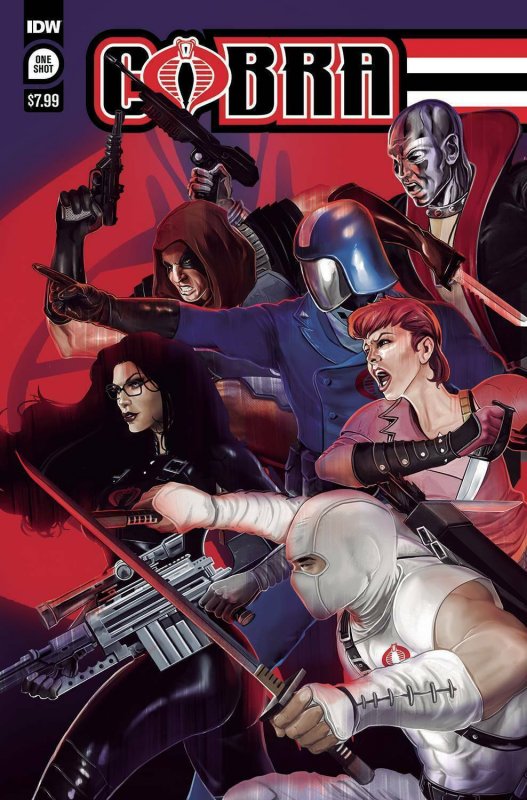 G.I. Joe: A Real American Hero: Cobraaaa! #1 (IDW Publishing, 2022), raw comic book in NM condition — front cover