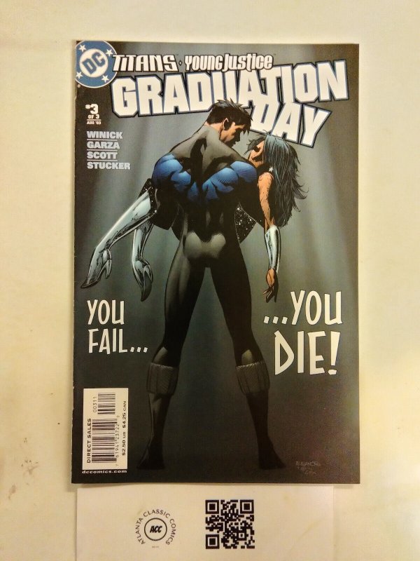 Graduation Day #3 (DC Comics), raw comic book in NM condition — front cover