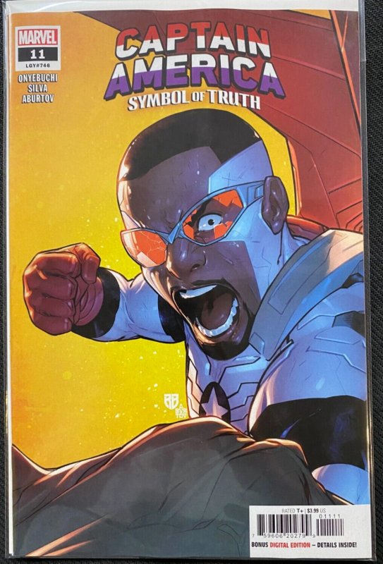 Captain America Symbol of Truth #11 (Marvel Comics, 2023), raw, ungraded comic book — front cover