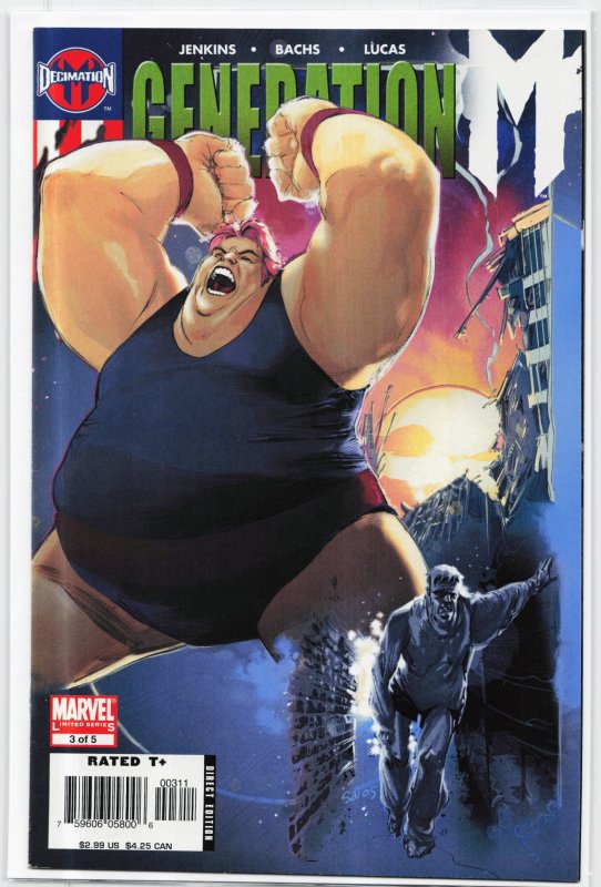 Generation M #3 (2006), raw, ungraded comic book — front cover