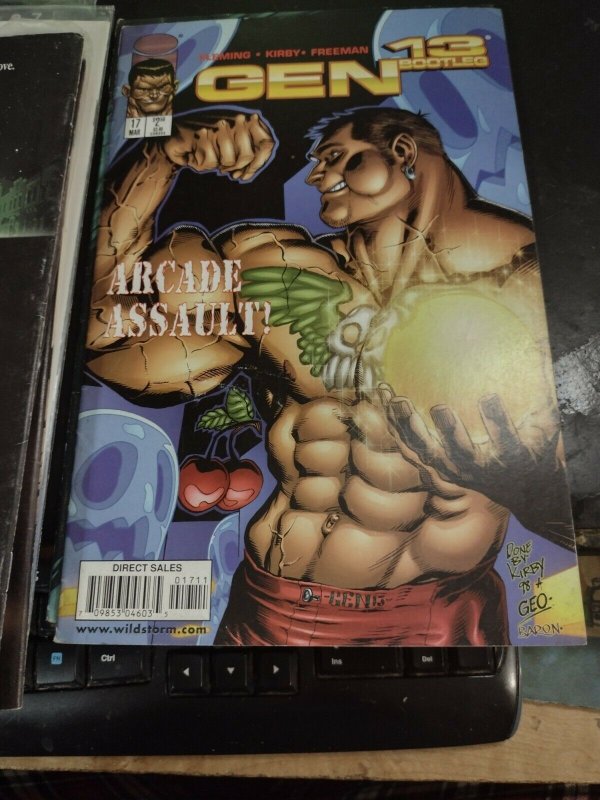 Gen 13 Bootleg #17 (DC Comics, 1997), raw, ungraded comic book — front cover