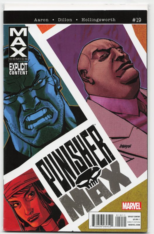 PunisherMAX #19 (2012), raw, ungraded comic book — front cover