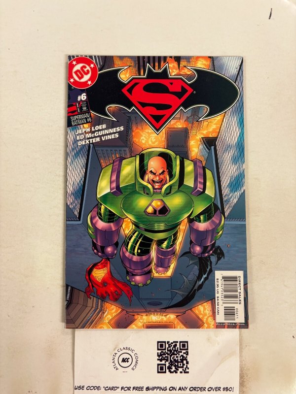 Superman Batman #6 (DC Comics), raw comic book in NM condition — front cover
