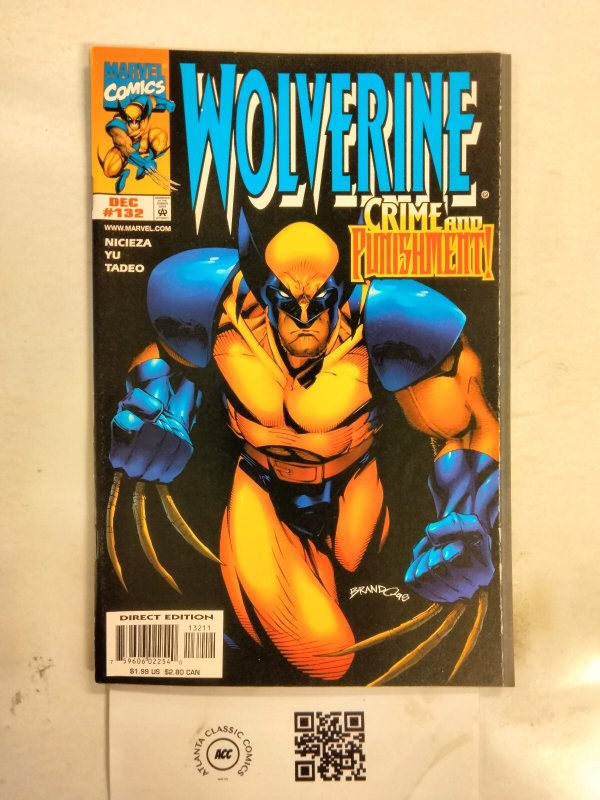 Wolverine #132 (Marvel Comics), raw comic book in NM condition — front cover