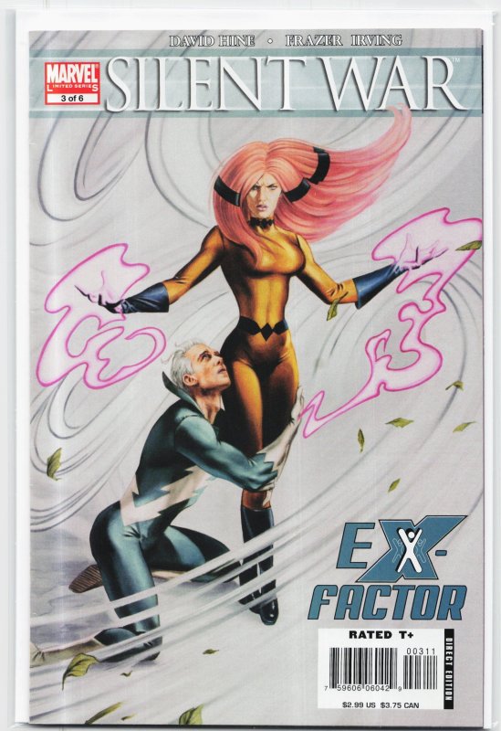Silent War #3 (2007), raw, ungraded comic book — front cover