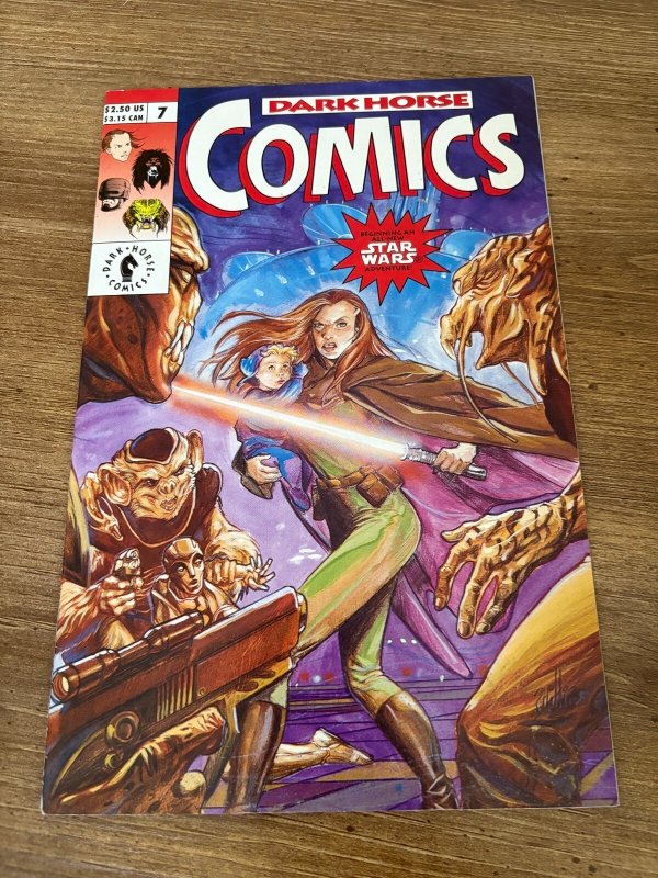 Dark Horse Comics #7, raw comic book in NM- condition — front cover