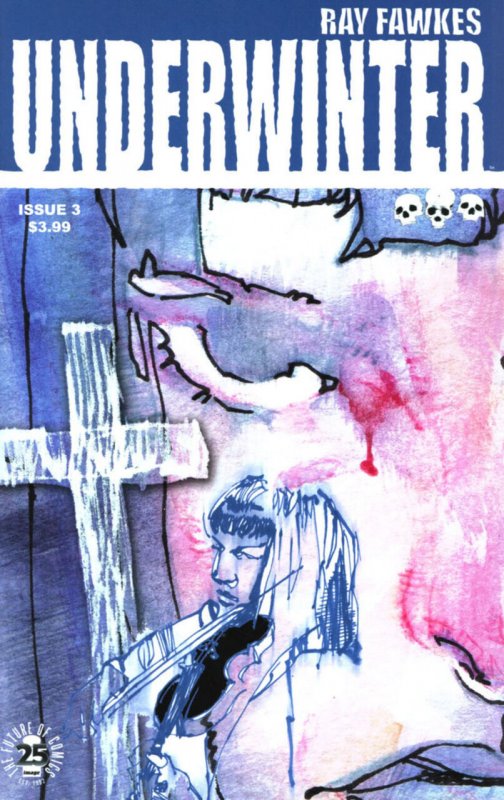 Underwinter #3 (Image Comics, 2017), raw comic book in VF/NM condition — front cover