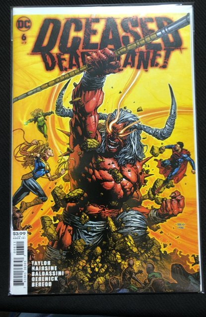 DCeased: Dead Planet #6 (2021), raw, ungraded comic book — front cover