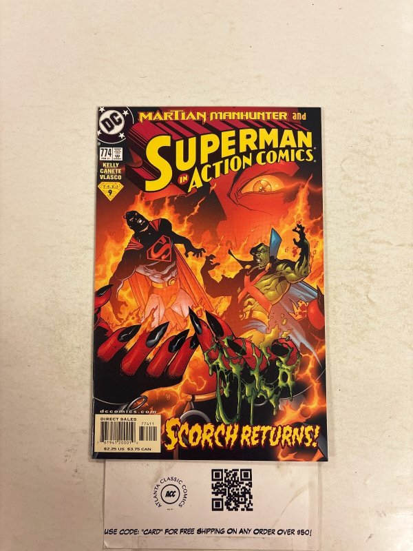 Action Comics #774 (DC Comics), raw comic book in NM condition — front cover